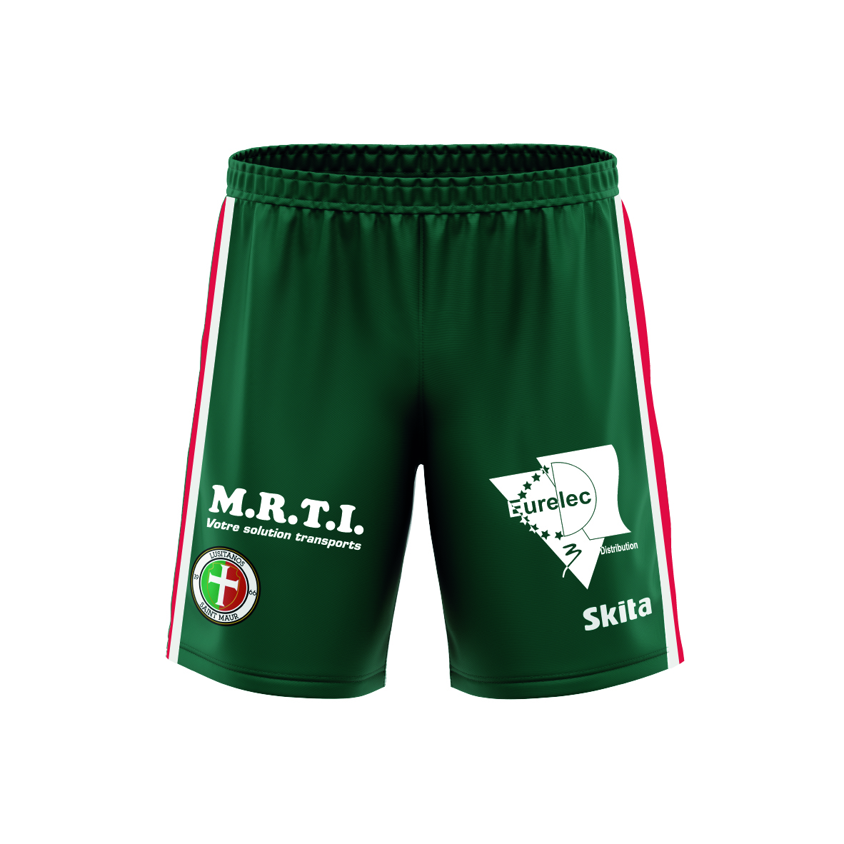 PR&Eacute;COMMANDE short domicile  26/27 (US LUSITANOS de SAINT-MAUR)
